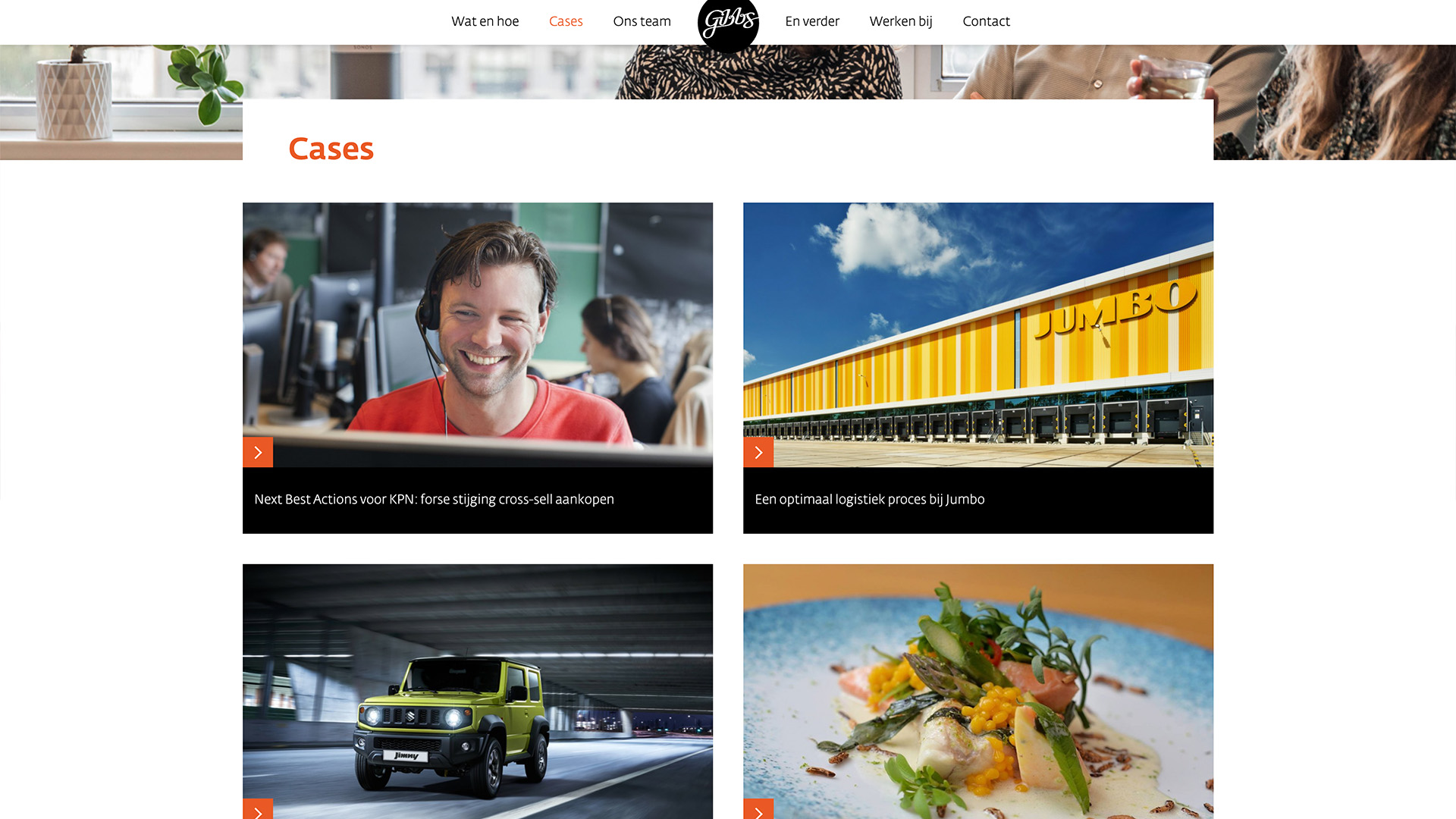 Website voor Gibbs / 3