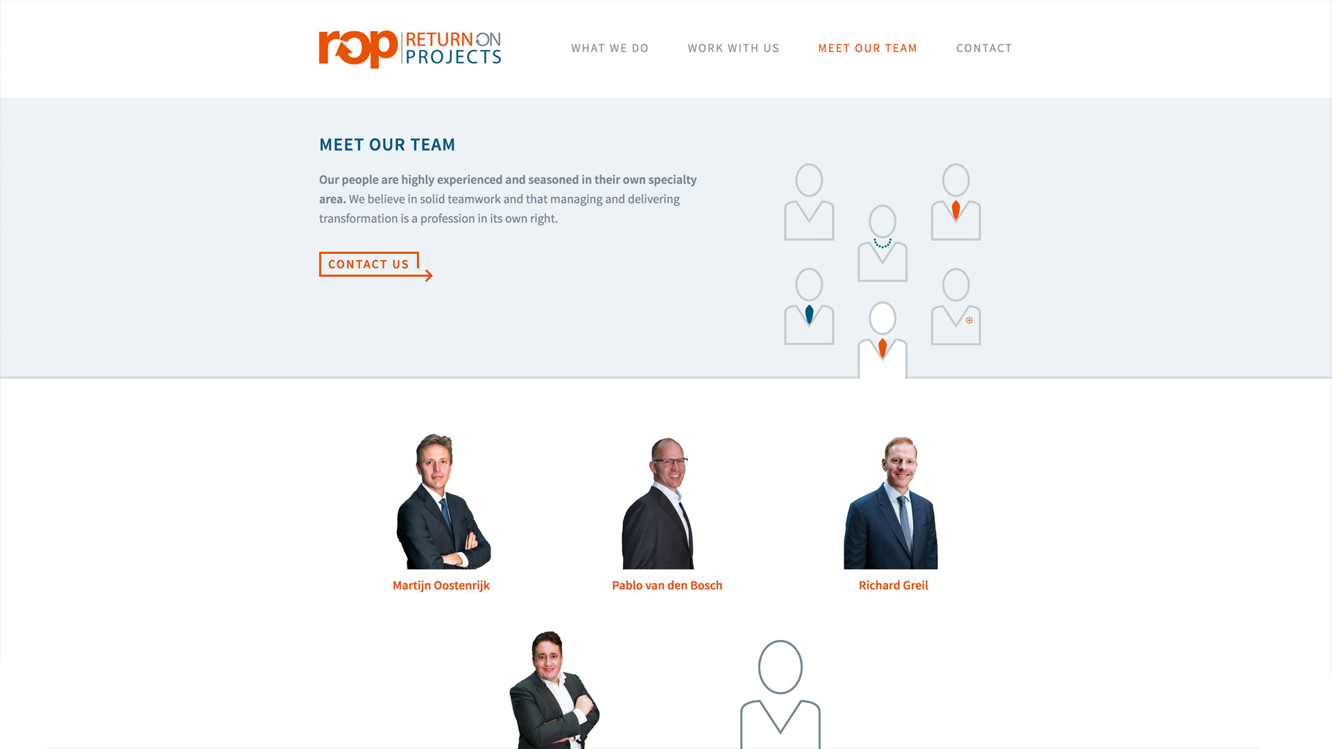 Website voor Return on Projects / 4